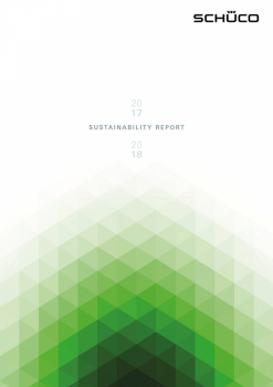 Společnost Schüco vydala svou druhou zprávu o udržitelnosti