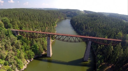 Rekonstrukce železničního mostu trati Pňovany–Bezdružice