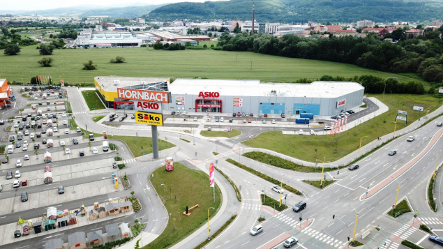 Společnost HSF System SK realizovala jako generální dodavatel výstavbu obchodního domu ASKO – NÁBYTEK v obchodním centru Hobby Park Prešov na Slovensku