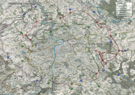 Stát má územní rozhodnutí pro úsek Pražského okruhu mezi D1 a D11