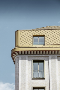 Zlatá vídeňská elegance - nová střecha pro Café Korb