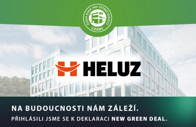 Společnost HELUZ se připojila k deklaraci NEW GREEN DEAL (zdroj: HELUZ)