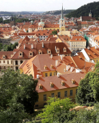 Obr. 23: Hotové dílo při pohledu od Pražského hradu