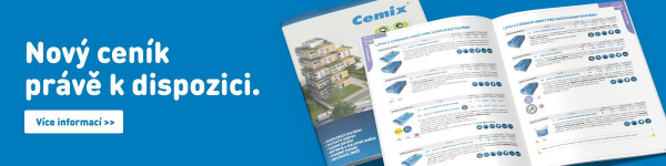 Nový ceník a novinky značky Cemix v roce 2021