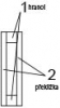 Obr. 8 – efektivní konstrukce jádra z krajních hranolů propojených překližkami vedoucí k malé ohybové tuhosti
