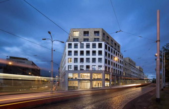 Student House v pražských Holešovicích udává trendy na poli kolejního bydlení (zdroj: Pavel Hnilička Architects+Planners)