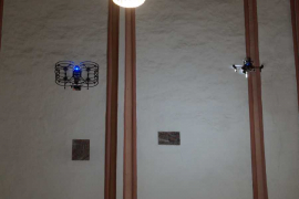 Drony z FEL ČVUT mapují kostel sv. Mořice v Olomouci
