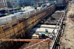 Zahájení výstavby severního křídla nádražní budovy (foto: Hochtief CZ)