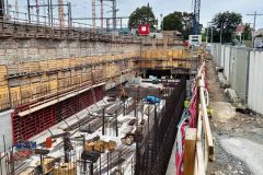 Zahájení výstavby severního křídla nádražní budovy (foto: Hochtief CZ)