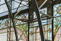 Pohled na edikulu z interiéru střední haly (foto: Jiří Šebek, archiv Výstaviště Praha, a. s.)