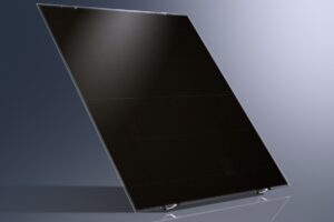 Technologie mikromorfního křemíku u fotovoltaických modulů Schüco MPE BL 01