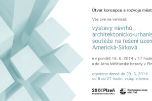 Výstava návrhů architektonické soutěže Americká–Sirková