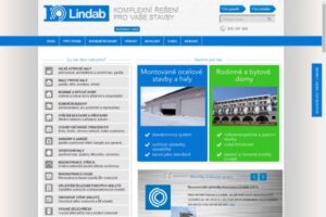 Lindab spouští nový web www.lindab-stavby.cz