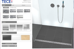 TECE konfigurátory pro snadný výběr designu koupelny