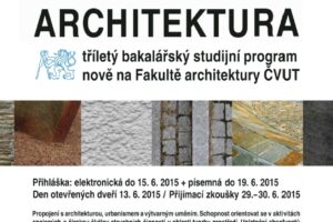 Fakulta architektury ČVUT otevírá nový studijní program Krajinářská architektura