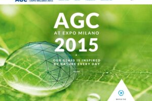 AGC Glass Europe na Všeobecné světové výstavě Expo 2015 v Miláně