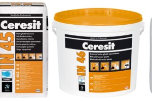 Nové finální sádrové stěrky Ceresit IN s technologií InSure