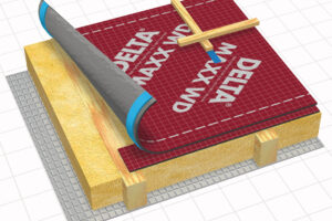Fólie DELTA-MAXX WD minimalizuje prořezy u valbových střech