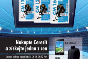 „Hokejová“ soutěž stavební chemie Ceresit