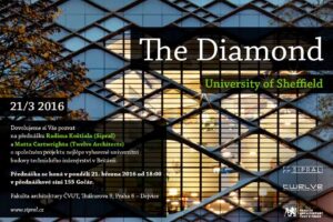 Přednáška The Diamond – fasáda nové budovy sheffieldské univerzity