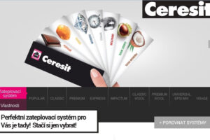 Nová aplikace poradí s výběrem vhodného zateplovacího systému Ceresit Ceretherm