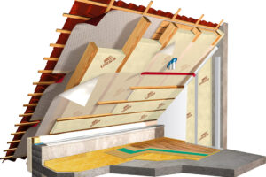 Izolační materiály URSA při zateplování stěnových i střešních konstrukcí