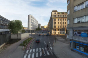 SŽDC plánuje nad Masarykovým nádražím střešní nadchod
