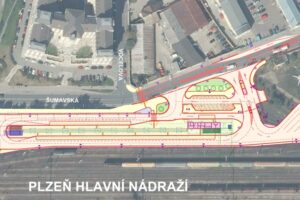 Plzeň postaví autobusový terminál u nádraží, má dotaci 100 miliónů korun