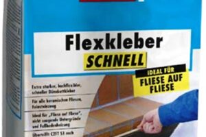 Novinka – flexibilní lepidlo Knauf Flexkleber Schnell
