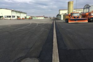 Rekonstrukce ploch v areálu Správy a údržby dálnic v Ivanovicích