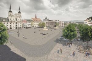 Soutěž na obnovu Masarykova náměstí v Jihlavě vyhrál MCA atelier