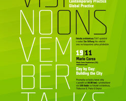 November Talks 2018 – přednášky na Fakultě architektury