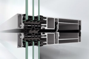 Nový hliníkový fasádní systém Schüco UDC 80 se třemi typy konstrukcí