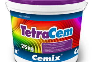 Cemix TetraCem – nová omítka „pětihvězdičkové“ kvality
