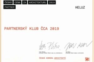 Heluz se stal partnerem České ceny za architekturu