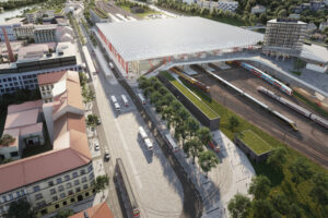 Praha představila podrobnější návrh dopravního terminálu na Smíchově a hledá projektanta