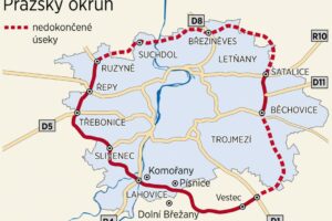 Stát má územní rozhodnutí pro úsek Pražského okruhu mezi D1 a D11