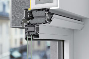 Nový ventilační systém Schüco VentoFrame Asonic do nových i renovovaných hliníkových oken
