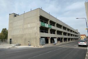 Odvodnění parkovacího domu a autobusového terminálu v Benešově