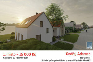 King of Daylight 2021: Vítězem středoškolské soutěže je moderní rodinný dům pro českou vesnici
