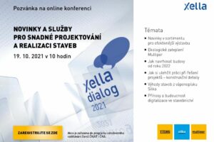 Xella Dialog 2021 – novinky a služby pro snadné projektování a realizaci staveb