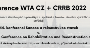 44. konference WTA CZ - „Sanace a rekonstrukce staveb“