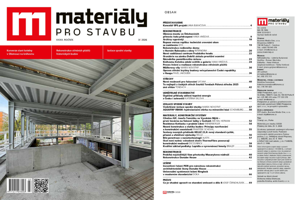 MATERIÁLY PRO STAVBU