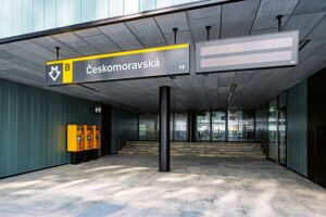 Rekonstrukce stanice metra Českomoravská (foto: DPP – Petr Hejna)