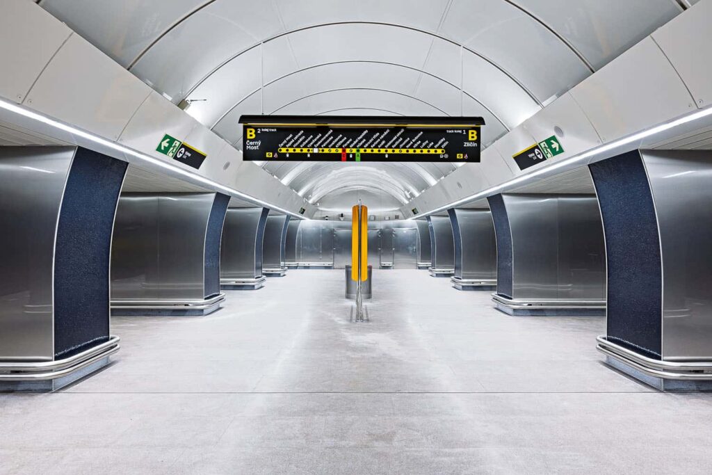 Rekonstrukce stanice metra Českomoravská (foto: DPP – Petr Hejna)