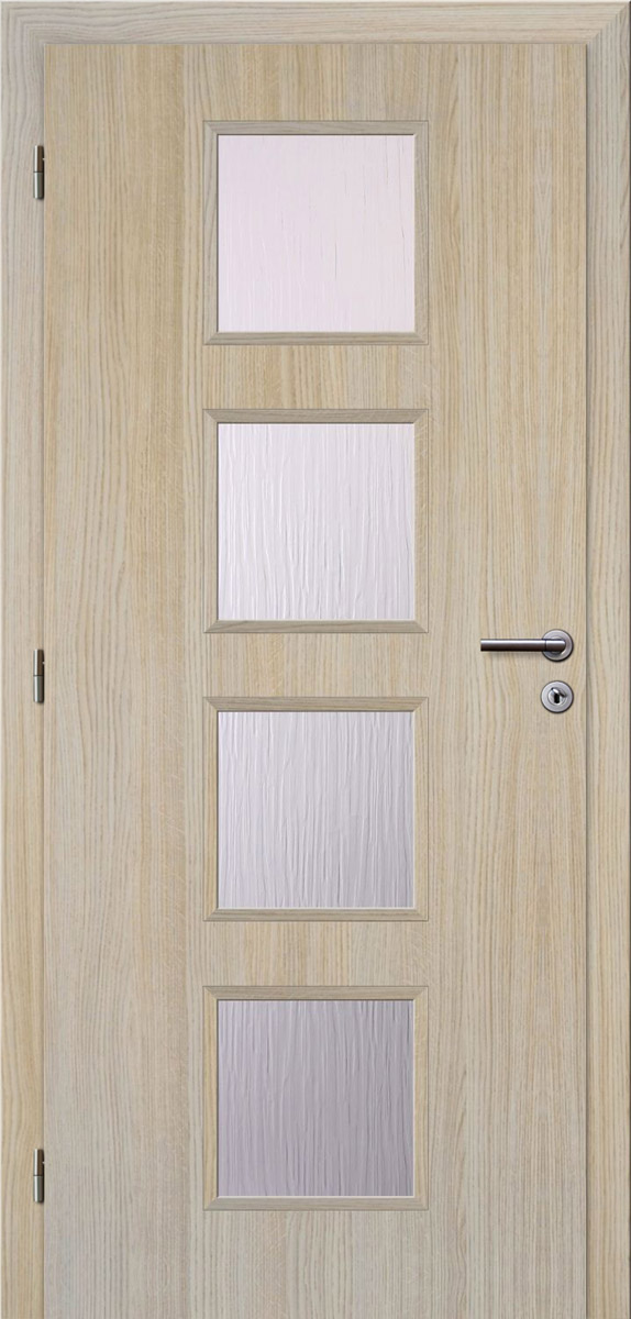 Nová řada dveří SIMA se zapuštěnými rámečky s prosklením – dekor aragon