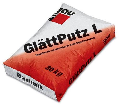 Hlazená sádrová omítka GlättPutz L