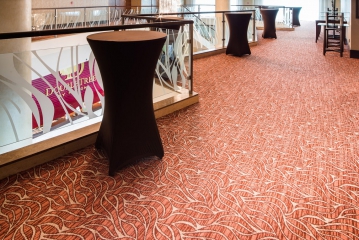 Podlahové systémy Thomsit v bratislavském hotelu DoubleTree by Hilton