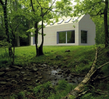 Obr. 2: Projekt Jana Škrdlety s názvem Nature House For Four