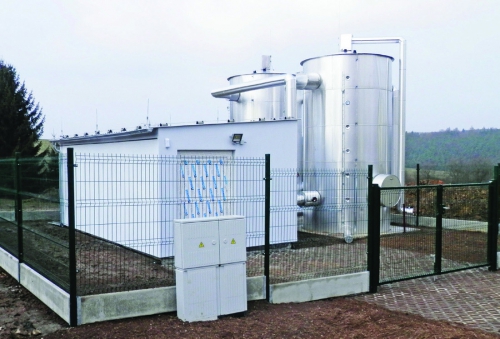 Využití odpadního tepla bioplynové stanice Kladruby u Radnic